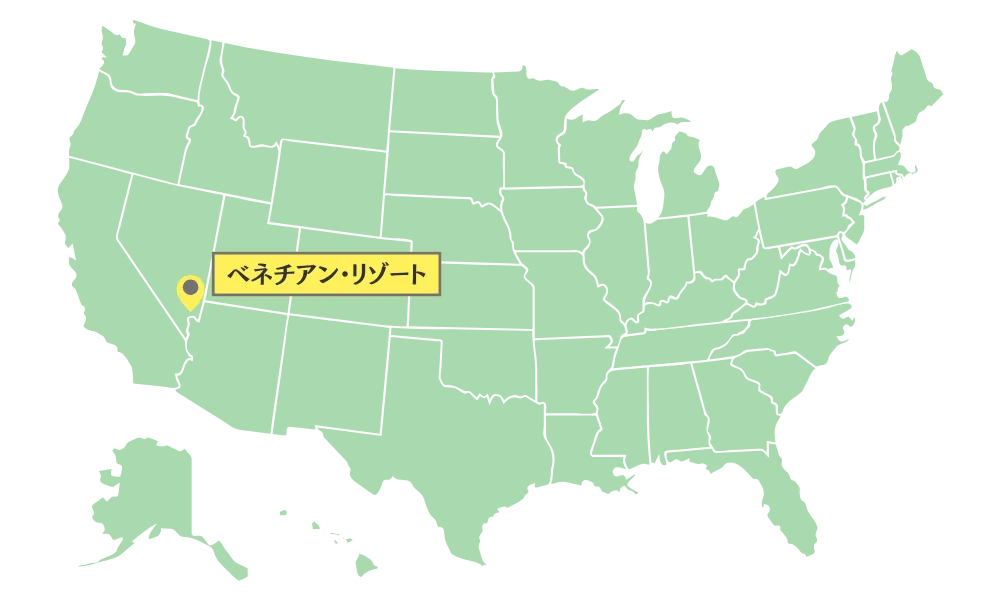 ベネチアン・リゾート のマップ画像