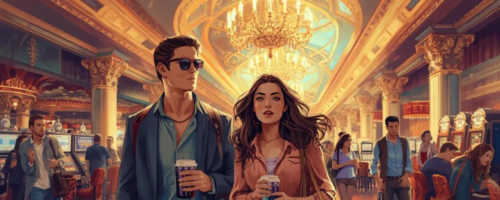 カジノでの両替と着席の英会話